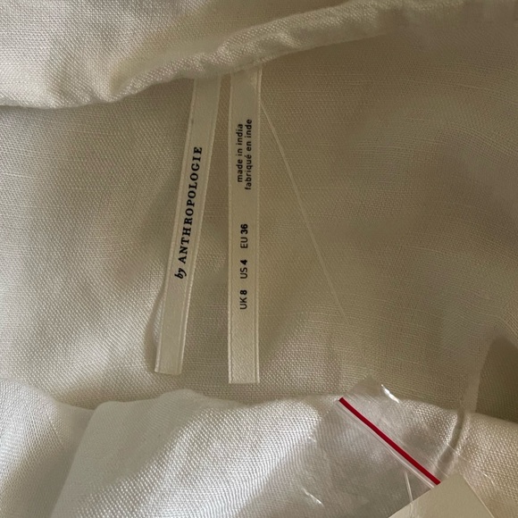 By Anthropologie Off-The-Shoulder Button Midi Dress - Picture 10 of 10